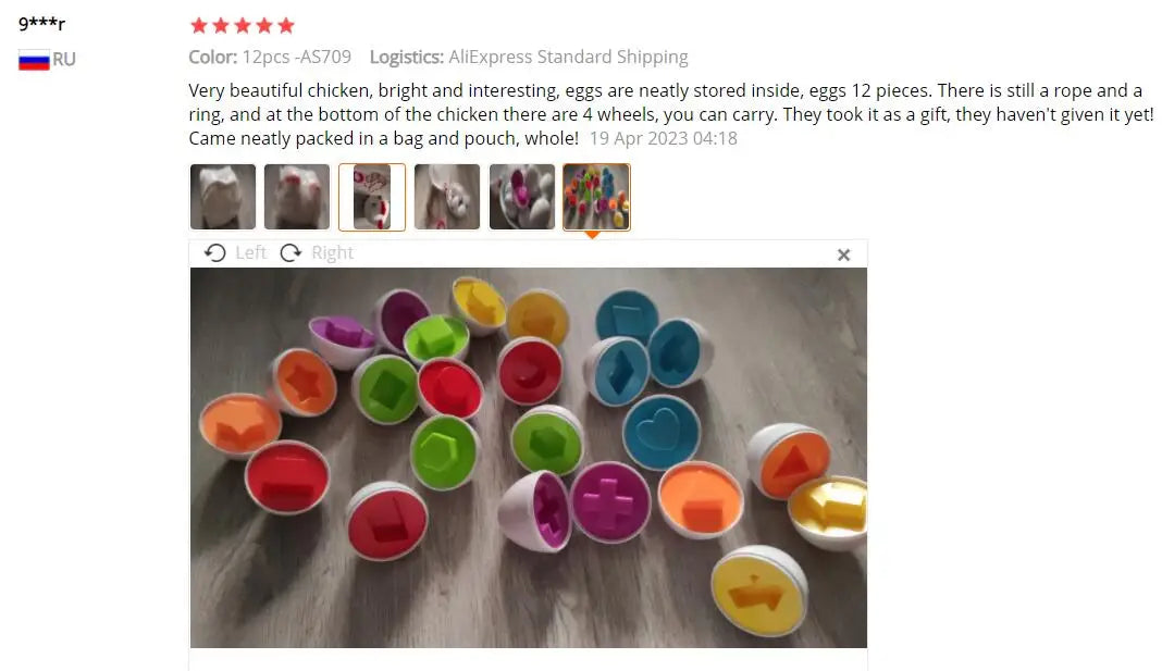 Montessori Games  toy Smart Egg Shape Match Puzzle For s   Development Toy Educational Toy For  1 2 3 4 Year