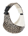 Going Out Carrier Simple Leopard Pattern Portable Front Hug Type Back  Out of the  Artifact Waist Stool