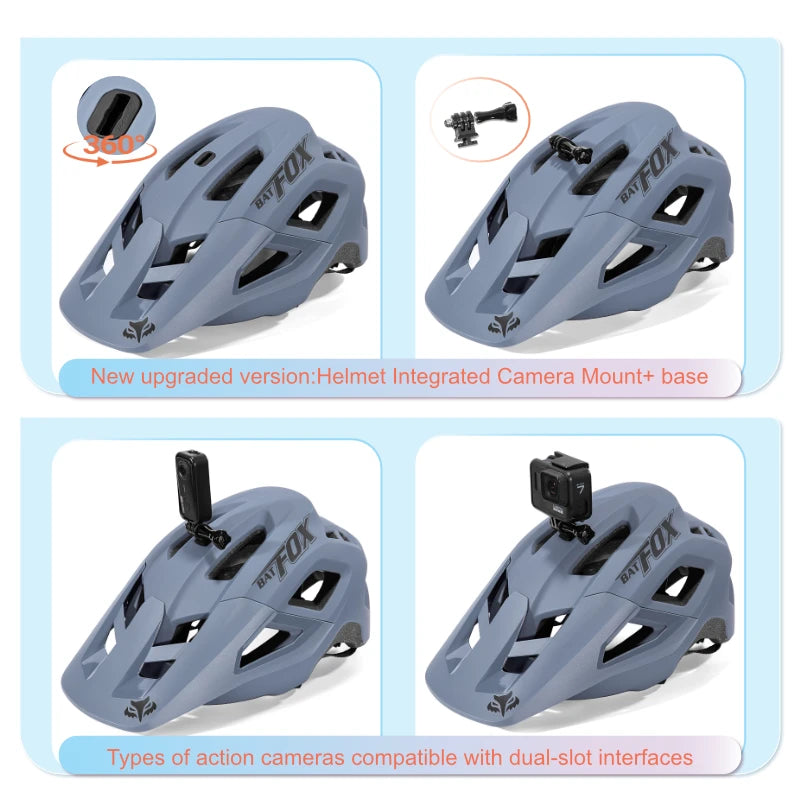 MTB Cycling Helmet With Adjustable Fit And Removable Padding