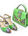 Italian Shoe and Bag Set for Party In Women Luxury Shoes Women Designers Nigerian Women Party Pumps High Heels Ladies