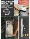 For Samsung Galaxy S25 Ultra Case UB Pro Full-Body Dual Layer Rugged Belt-Clip Phone Case with Built-in Screen Protector