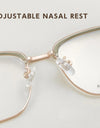 Ultra-light Comfortable Big Eyewear TR90 Pure Titanium Retro Square Optical Prescription Glasses Frame