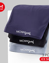 3-Pack Men’s Ice Silk Graphene Boxer Shorts – Comfortable & Breathable