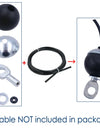 Gym Cable Steel Wire Rope Accessories Cable Machine Fitness Equipment Exercise Metal Limit Ball Terminals Gasket
