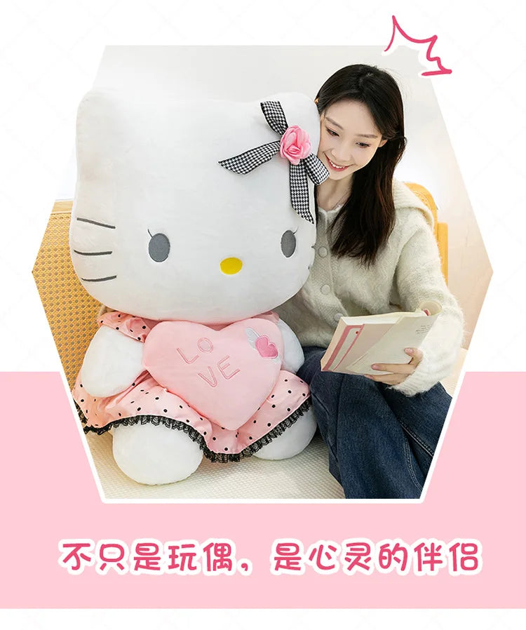 Cute Cat Character Plush Stuffed Doll Toy