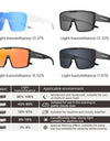Polarized Cycling Glasses Set for Myopia Glasses UV400 Sun Protection Driving Fishing Hiking Cycling Eyewear Sunglasses