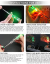 Intelligent Voltage Tester Pen AC Non-contact Induction Test Pencil Voltmeter Power Detector Electrical Screwdriver Indicator