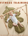 1 Set Of Wooden Baby Gym Newborn Activity Fitness Stand  Baby Pendant Crib Decoration Baby Accessories Rattle Toy Gifts For Baby