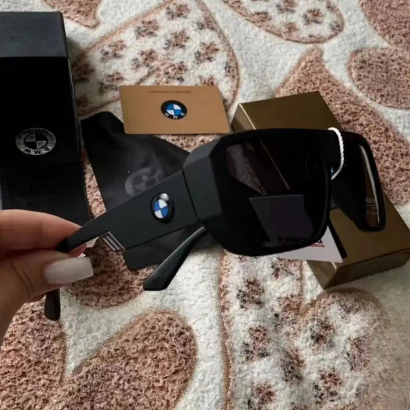 BWM Sunglasses Luxury Glass Polarized UV400 Anti-Glare Driving Cycling Fishing Outdoor Beach Hiking Sunglasses Mirror Color Film