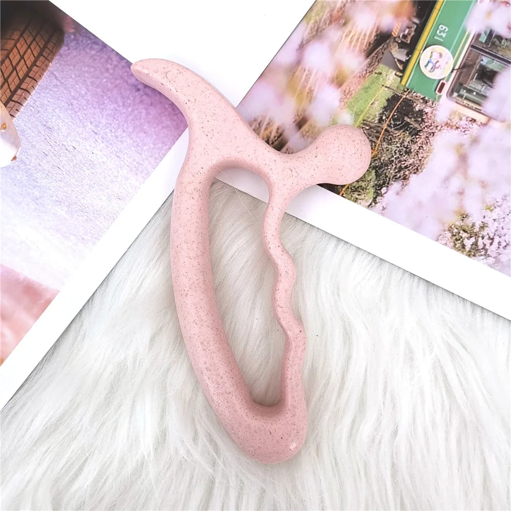 New Big Head Acupoint Massage Spa Foot Hand Reflexology Body Hand Gua Sha Massage Tools Point Massager