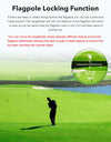 1000m Golf Rangefinder 650m Telescope with Flag-Lock Slope Pin Laser Distance Meter Hunting Outdoor