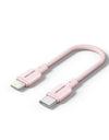 17cm Short USB Type C Cable 3A 27W Lightning Cable for iPhone 14 13 12 Power Bank Cable Fast Charging Data Cable
