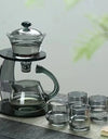 Heat-resistant Glass Teapot Holder Base Tea infusers Tea Ware Tea Making Kungfu Teapot Teacup Automatic Tea Set