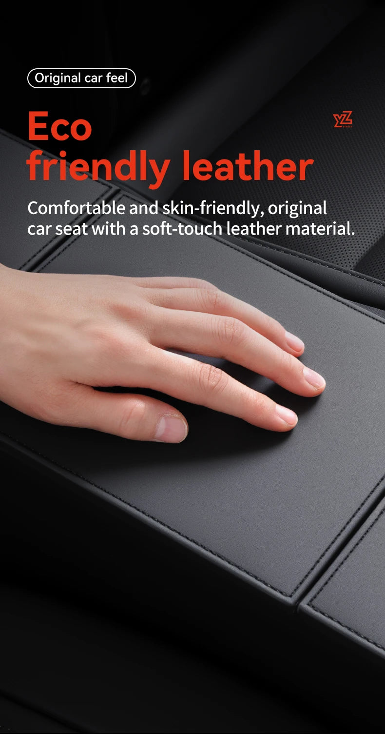 Second Row Aisle Storage Box for Tesla Model YL 6 Seater Multi Purpose Interior Organizer