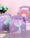 Little Mermaid Party Decor 1st One Birthday Party Kids Girl Mermaid Party Gifts Mermaid Brithday Party Supplies Baby Shower
