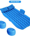 Cartoon Foldable Car Travel Bed SUV Minivan Compatible Inflatable Mattress Inside Air Pressure Pad Versatile Vehicle Sleeping