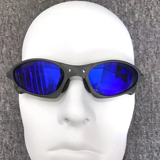 Polarized UV400 Cycling Sunglasses – Multi Color Metal Frame Fishing Riding Bicycle Eyewear