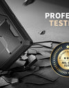for Samsung Galaxy S24 S23 Ultra Case with Camera Cover Screen Protector Silky Touch Military Drop Protection Phone Case