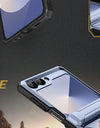 For Z Flip 7 FE/Z Flip 6 Cases Built-in  Ring Stand with Magsafe Full Coverage Hinge Protection Screen Protector Cover