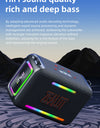 120W RGB Portable Bluetooth Speakers, Massive Bass Party Boombox IPX6 Waterproof Speaker Large, Loud Outdoor Speaker