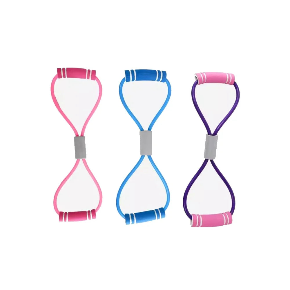 Yoga Elastic Exercise Bands Fitness Equipment CrossFit Bodybuilding Workout Tension Rope Resistance Band Home Gym