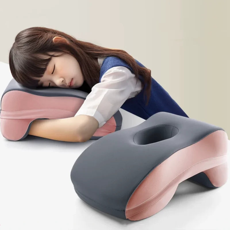 Memory Foam Cervical Pillow Ergonomic Neck Support Orthopedic Sleeping Pillow for Office Home Nap Pain Relief Comfort Pillow