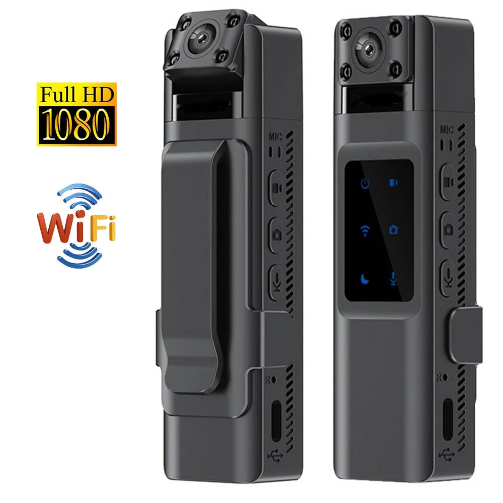Wifi Hotspot Mini Camera 1080P Portable Digital Video Recorder Body Camera Night Vision DVR Miniature Camcorder