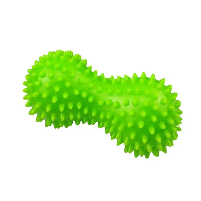 1Pc Peanut Massage Ball SHedgehog Sensory Training Grip Ball Muscle Pain Stress Sensory Ball Foot Muscle Massager Relaxation