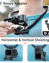 Neck Hold Mount for Insta360 X3 GoPro Hero 11 10 9 DJI Osmo Action Camera Anti-shake Lanyard Strap for GoPro Accessories
