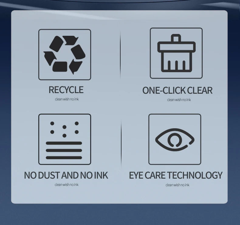 6.5-inch Screen Superfine Handwriting LCD Writing Board Meeting megnetic Single/Double Sided Pad Liquid Drawings Tablet