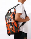 30L 15L Waterproof Dry Bags With Wet Separation Pocket Backpack For Kayaking Boating Swimming Outdoor Sports Bag XAZ9