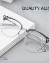 Square Optical Prescription Men's  Eyeglasses Frames Anti-Blue Light Reading Glasses Myopia Hyperopia