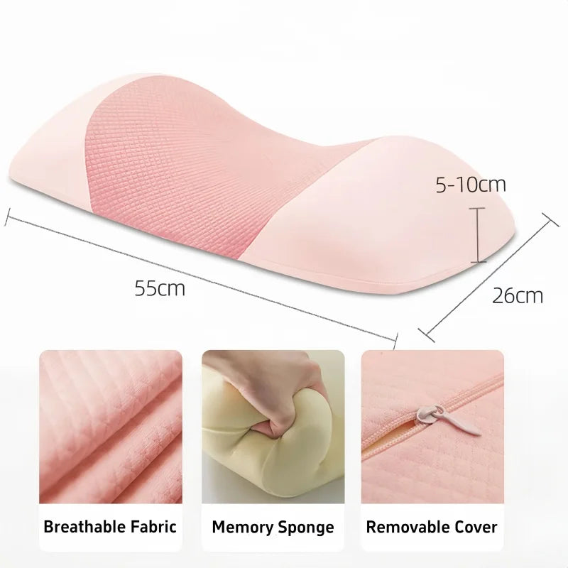 Memory Foam Pillow Multi-functional Sleeping Pillow Head Support Leg Cushion Lumbar Extension Pillows Ergonomics Back Sleepers