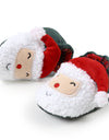 Christmas  Shoes  Winter Snow Boots Cute Cartoon Santa Claus Warm  Walking Shoes Girls Boy Crib Shoes First Walker