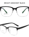 Ultralight and Comfortable Men's and Women's Glasses Frame TR90 Screwless Design Optical Prescription Glasses Frame