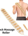 Wood Therapy Massage Tools,Wood Back Massager Roller Rope - for Body Shaping,Pain Relief,Wooden Therapy Lymphatic Tool