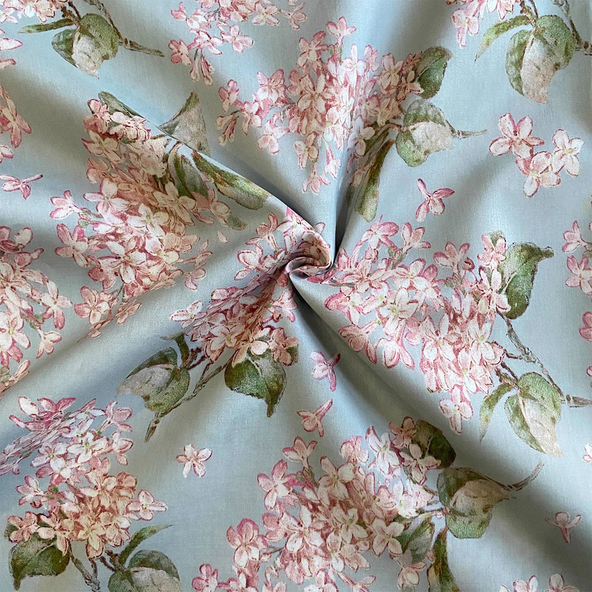 1/2/3/5/10M 100% Cotton Poplin 80S Archive Lilac Like liberty Fabric Kids Sewing fabric Making Dress Clothing Handmade DIY Cloth