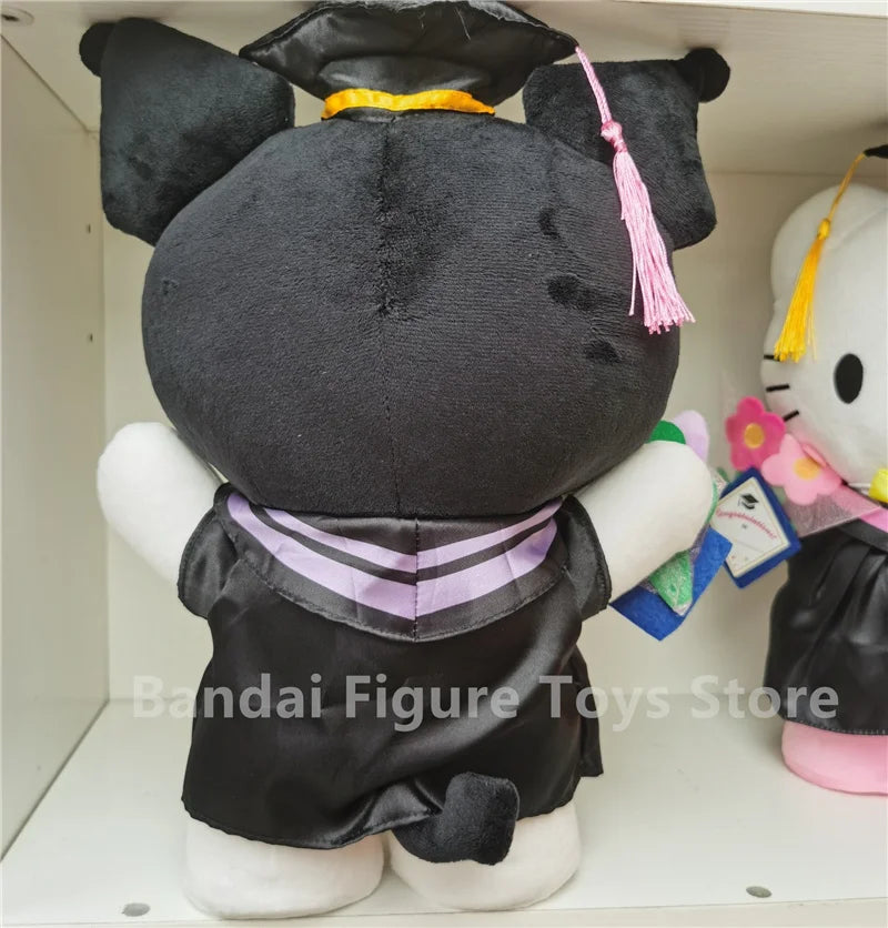 Kawaii Cartoon Plush Doll with Hat Soft Sofa Pillow