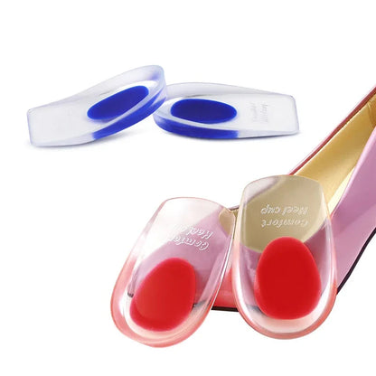 1Pair Spurs Pain Foot Shoe Insoles Silicone Gel Orthopedic Insole for Feet Height Increasing Shoe Pads Shock Absorbing Shoe Sole