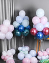 Birthday Balloon Support Balloon Stand Balloon Holder Balloon Stick Tubes Wedding Birthday Party Decoration Kids Baby Shower