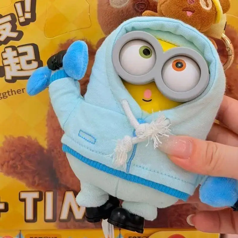 Cute Cartoon Character Vinyl Plush Keychain Bag Charm