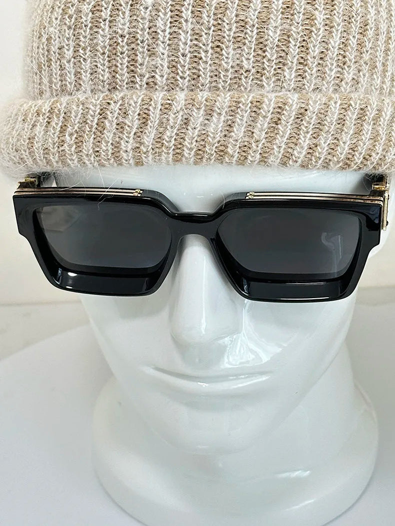 Millionaire Square Sunglasses With UV400 Protection