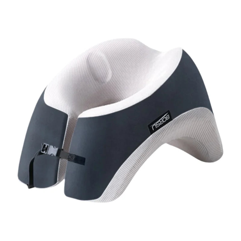 1pc Slow Rebound Travel Pillow U-shaped Headrest Neck Support Pillow Nap Pillow Travel Airplane Pillow Cartoon Memory Foam