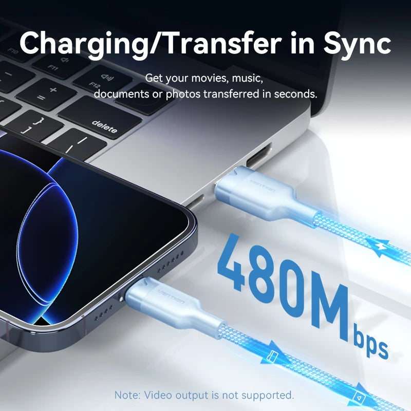 USB C Cable Quick Charge 3.0 USB Cable Fast Charging Cable Type C for Huawei Xiaomi 13 USB-C Charger Wire Data Cable