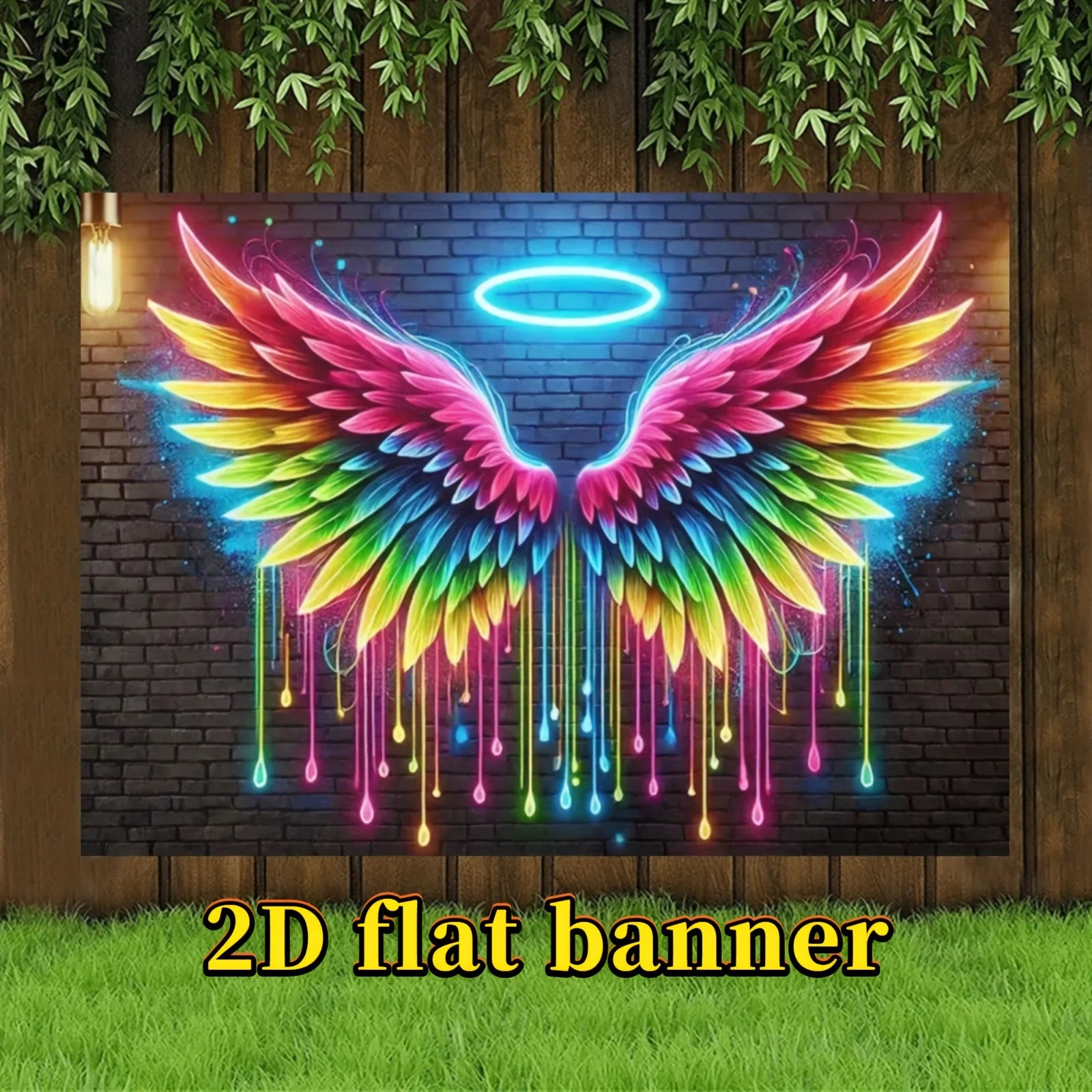 Cool Angel Wings Tapestry Wall Hanging for Living Rooms, Games Rooms, Festive Parties and Wall Decor