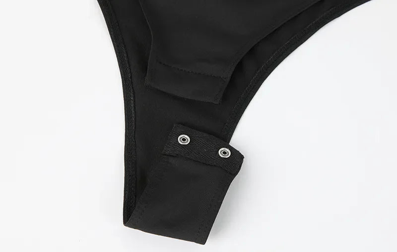 High Collar Shapewear Bodysuit for Women – Tummy Control Slimming Corset