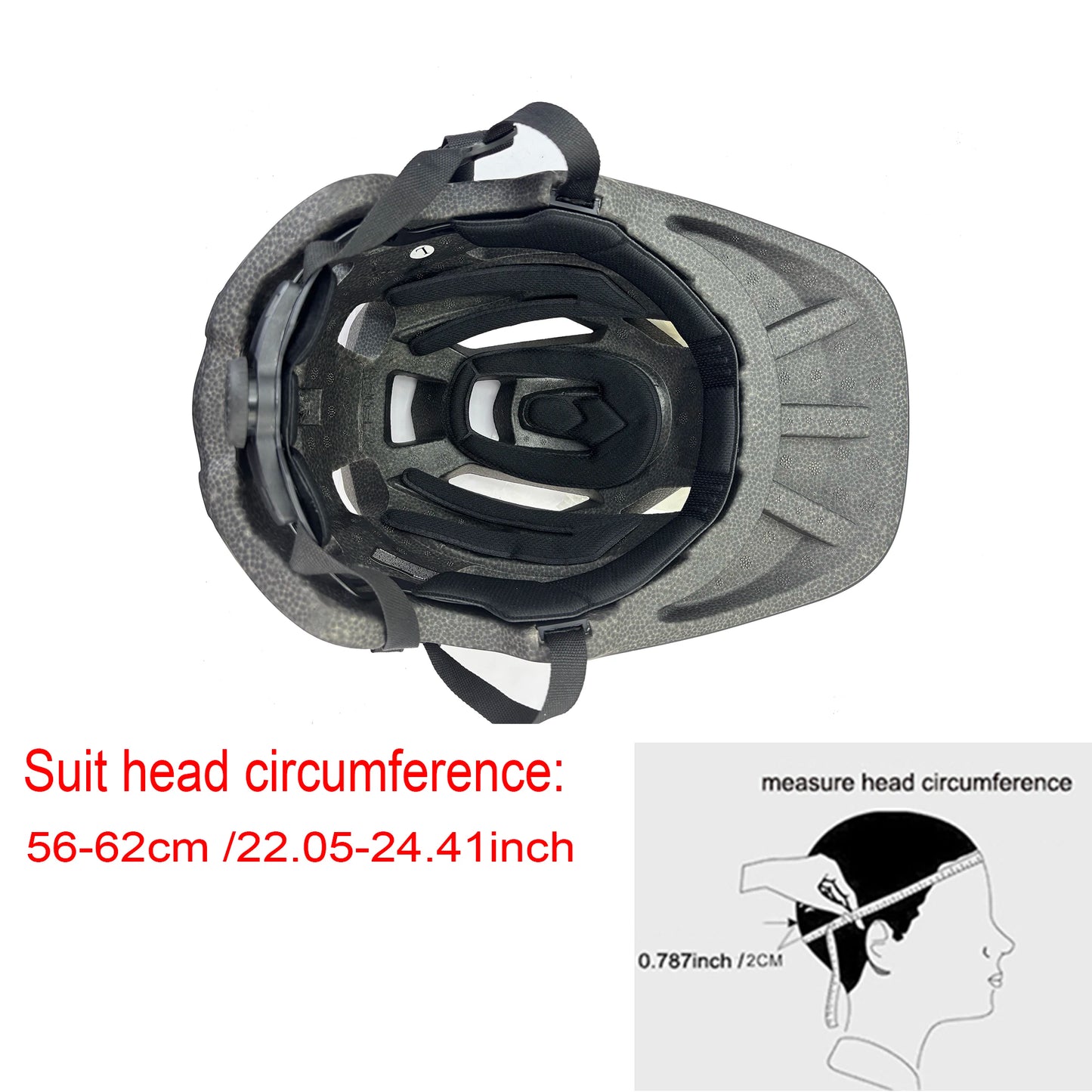 Adult Ultra Lightweight Mountain Bike Helmet With Adjustable Fit
