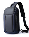Oxford Trendy Waterproof Materials Men Chest Bag with Large Capacity Fashion Multi-Pockets Slim bag