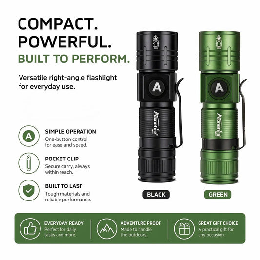 5W Zoomable Rechargeable LED Flashlight