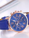 Classic Luxury Leather Quartz Watch Women Ladies Casual Quartz Wristwatch